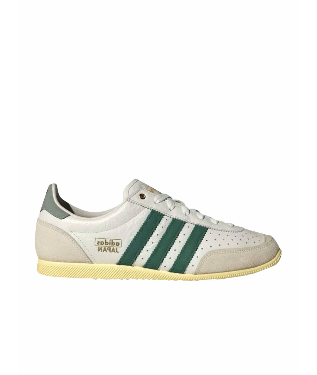 ADIDAS Бежевые кожаные кроссовки, фото 7