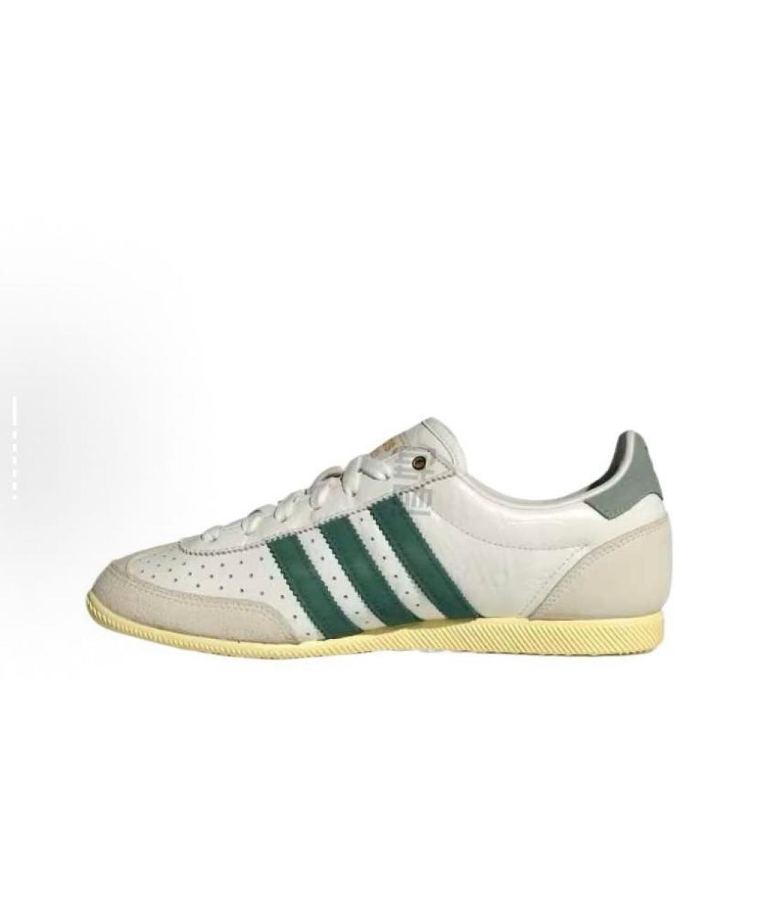 ADIDAS Бежевые кожаные кроссовки, фото 2