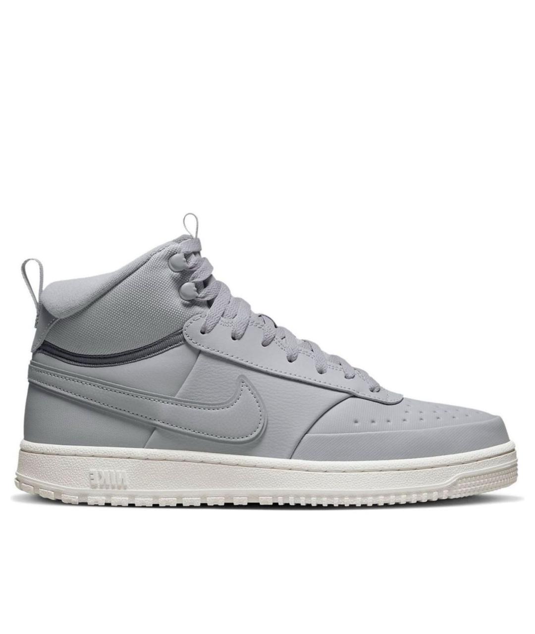 NIKE Серые высокие кроссовки / кеды, фото 1
