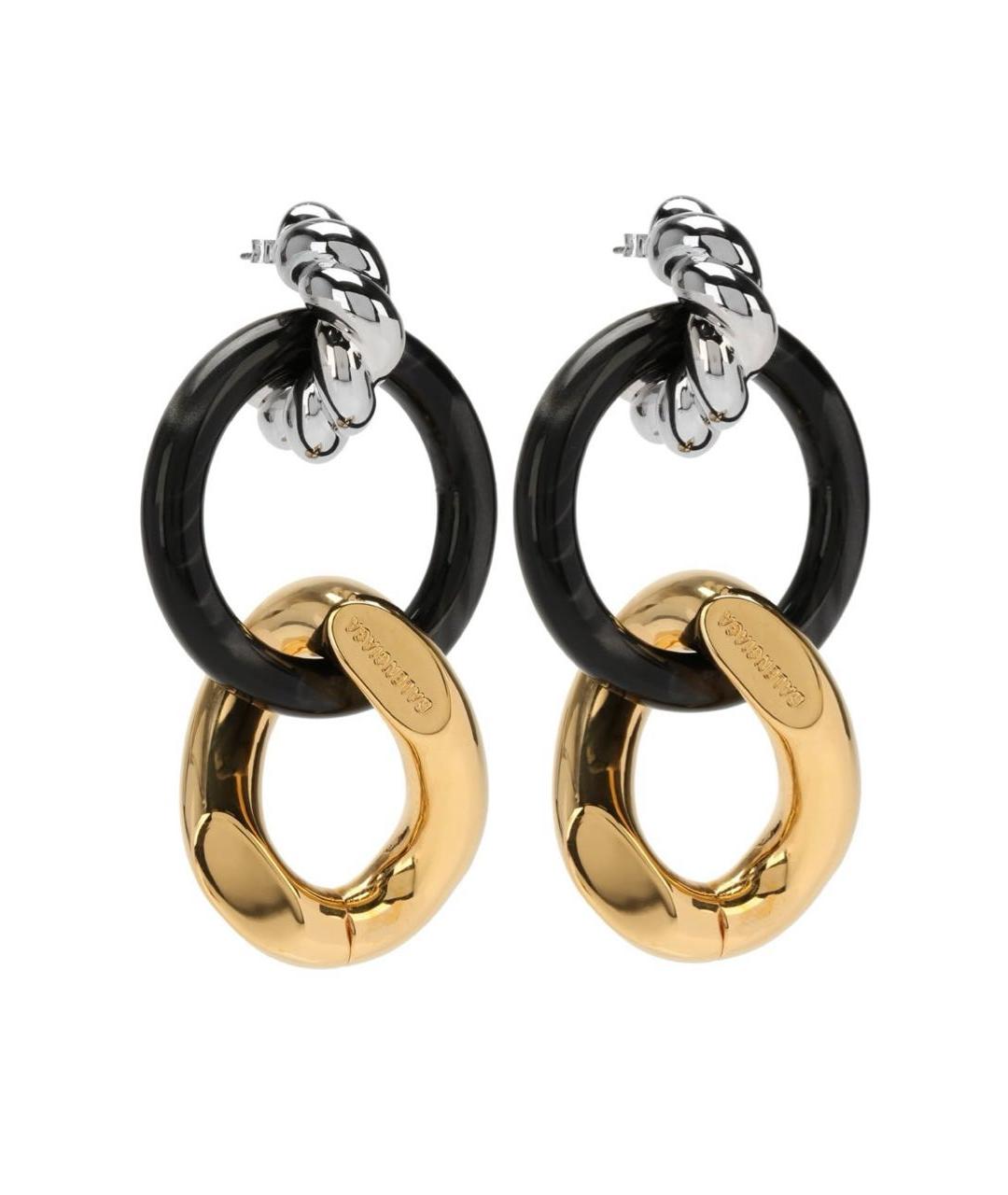 BALENCIAGA Латунные серьги, фото 5