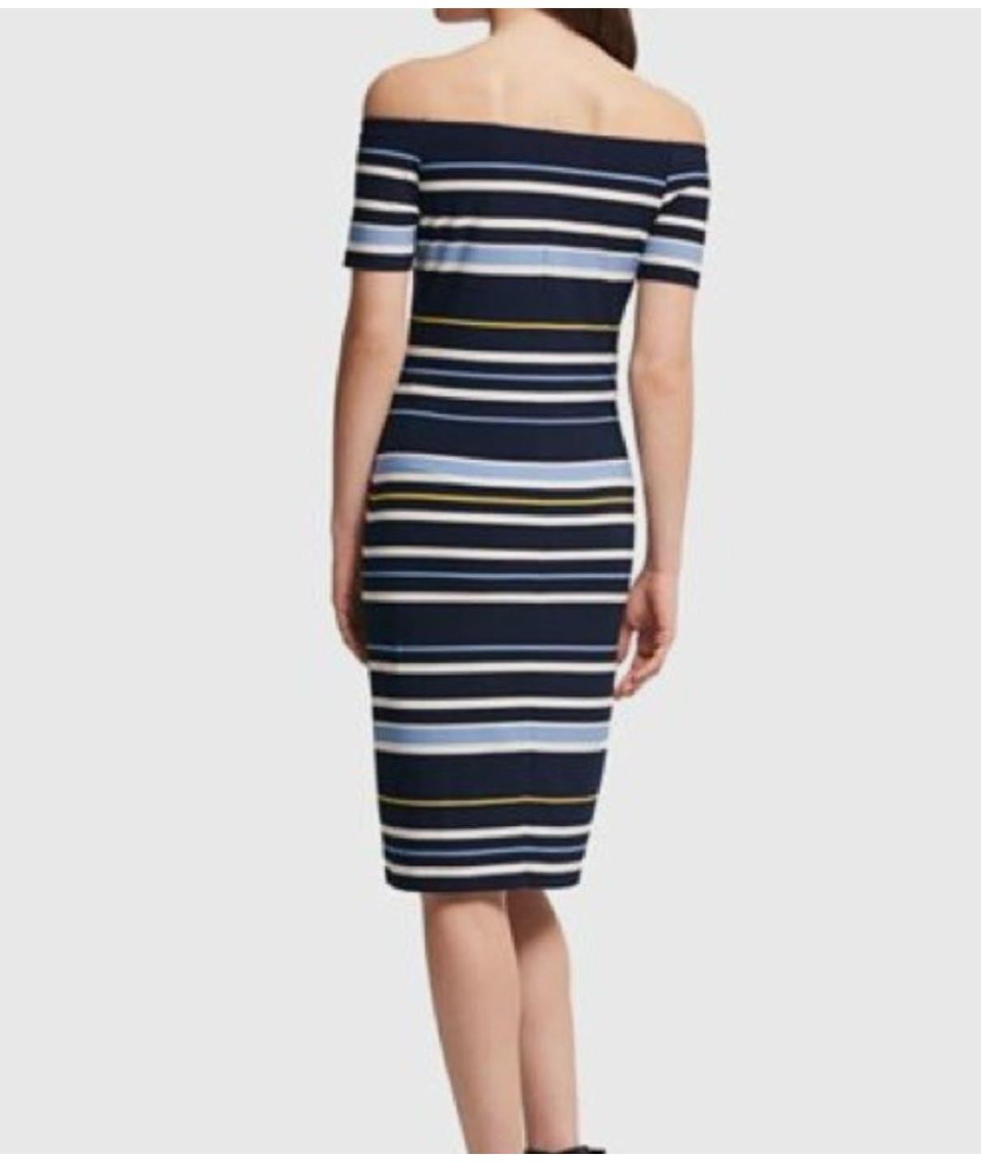 DKNY Мульти полиэстеровое повседневное платье, фото 4