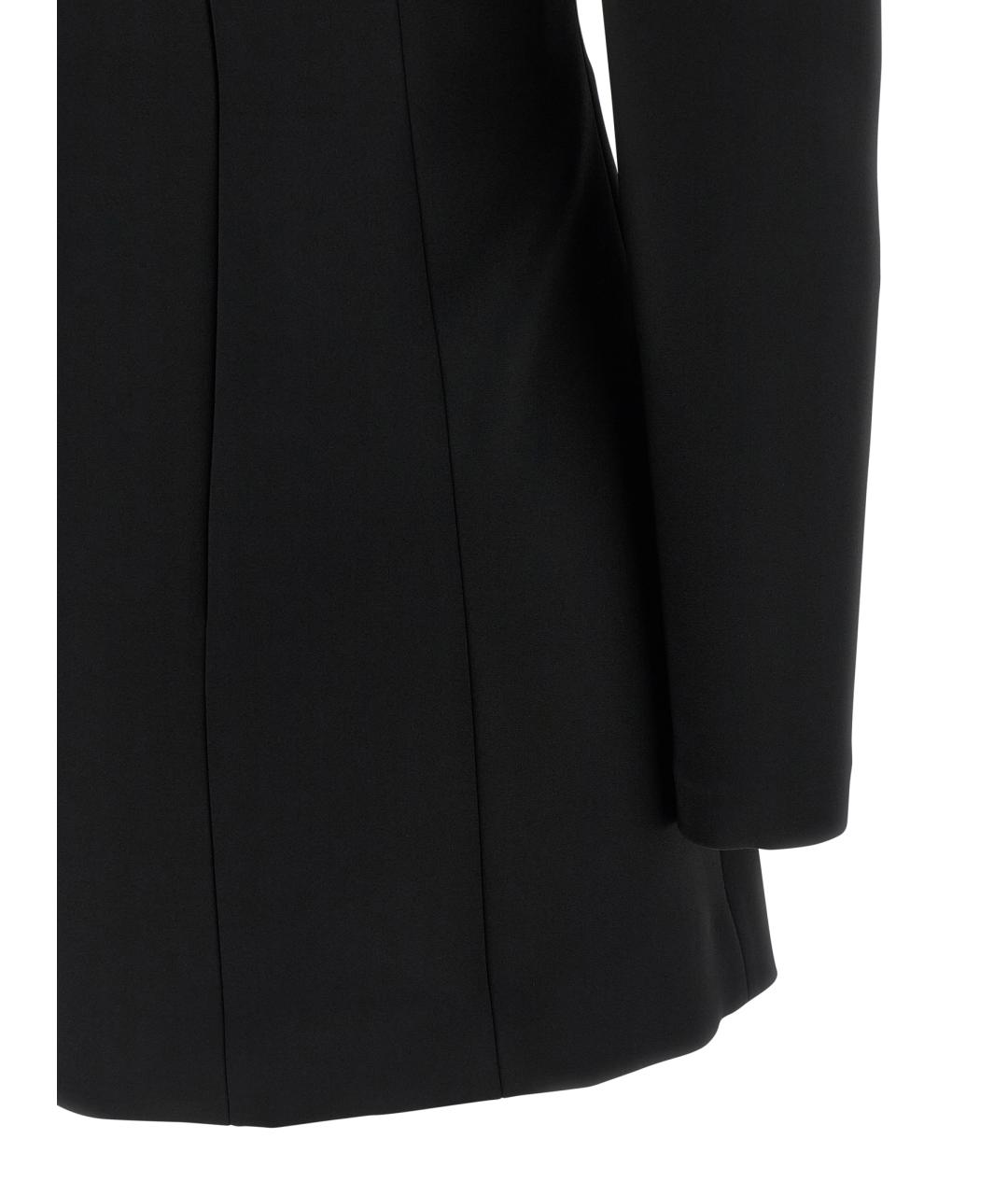 STELLA MCCARTNEY Черное ацетатное коктейльное платье, фото 4