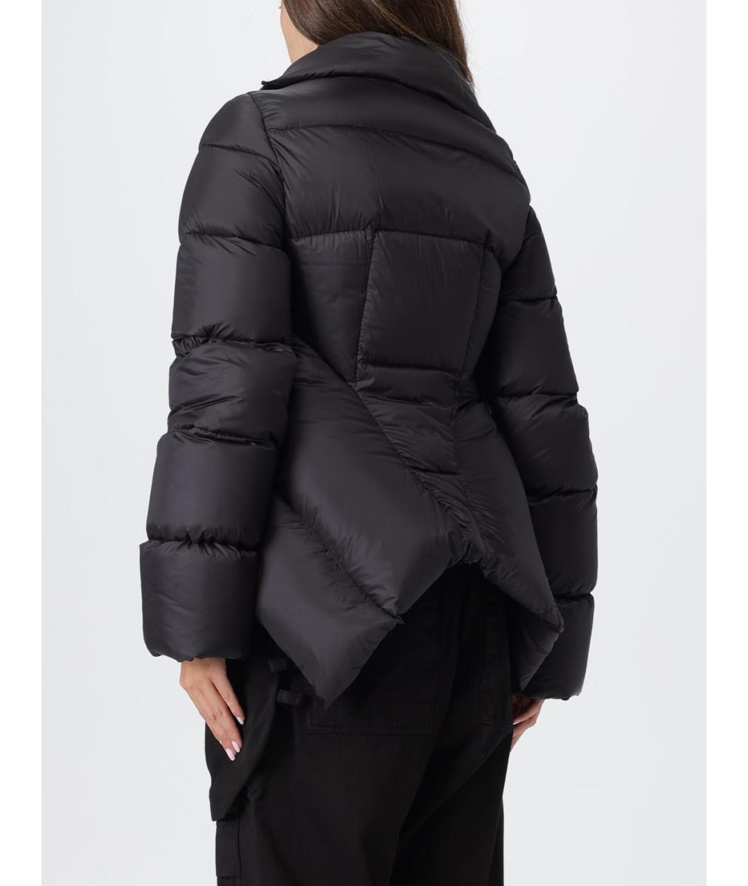 RICK OWENS Черный синтетический пуховик, фото 8
