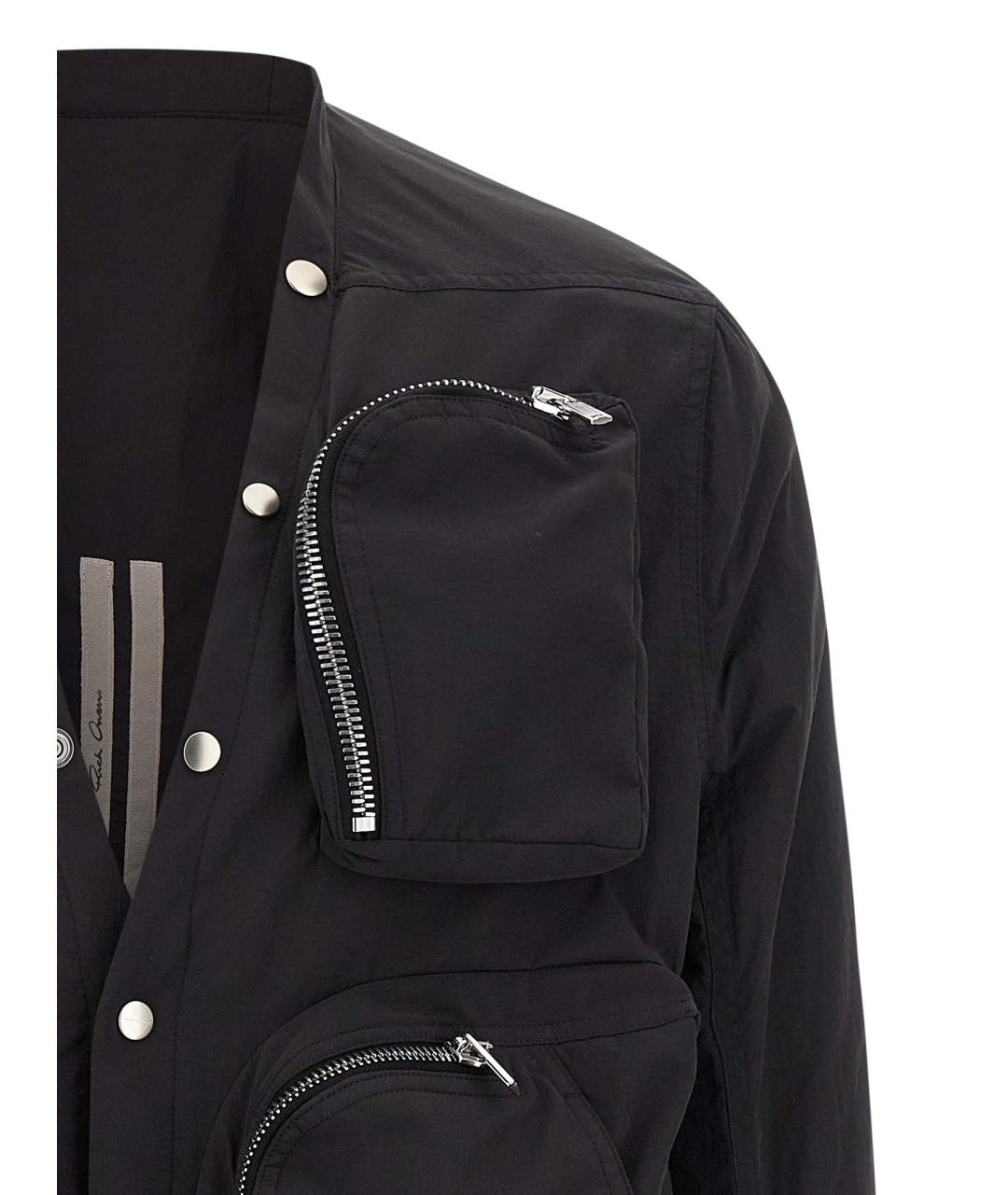 RICK OWENS Черная куртка, фото 3