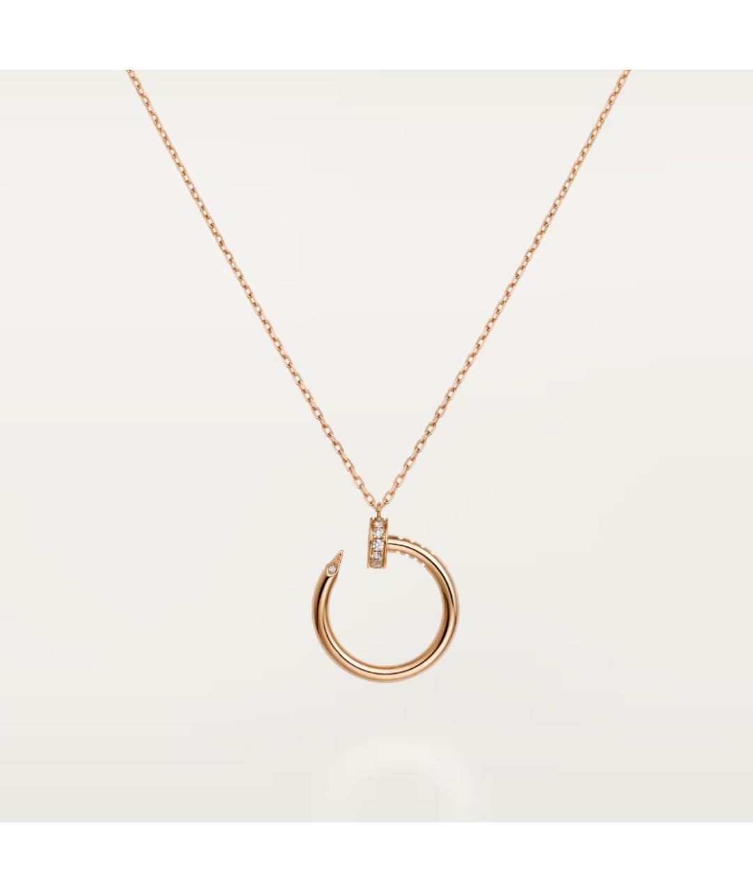 CARTIER Подвеска из розового золота, фото 8