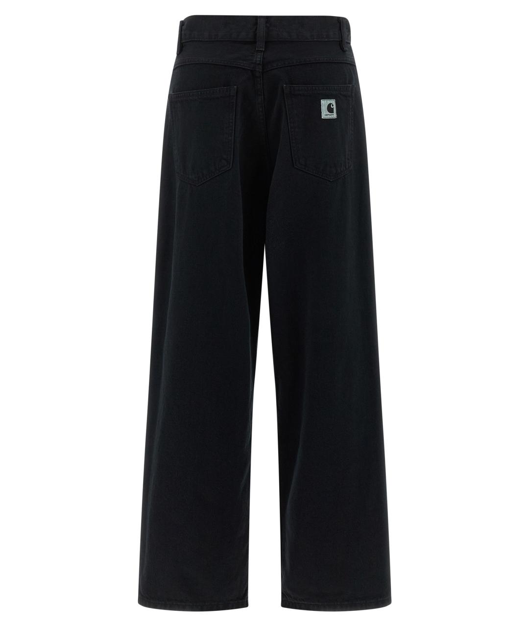 CARHARTT WIP Синие хлопковые прямые брюки, фото 2