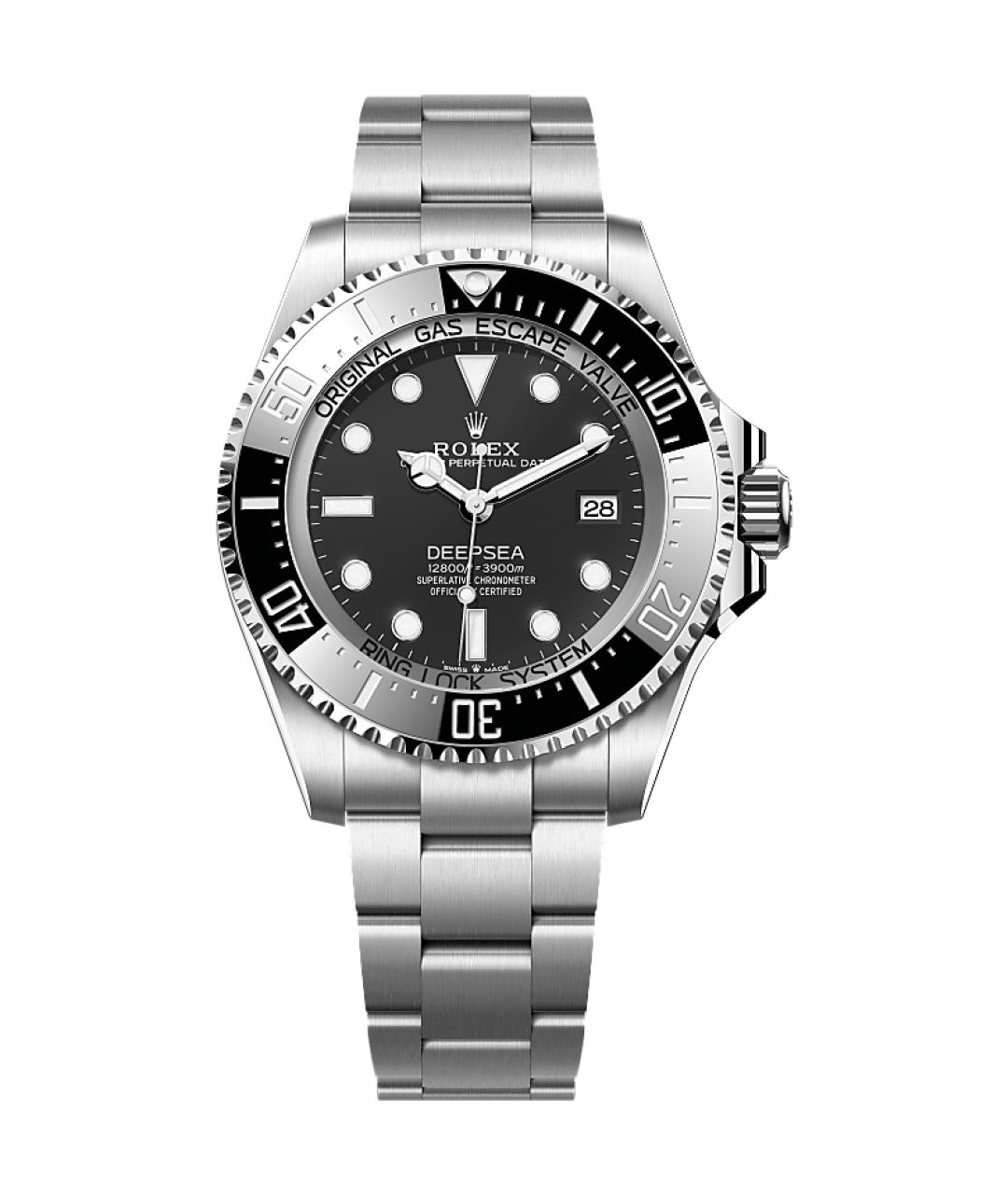ROLEX Черные часы, фото 1