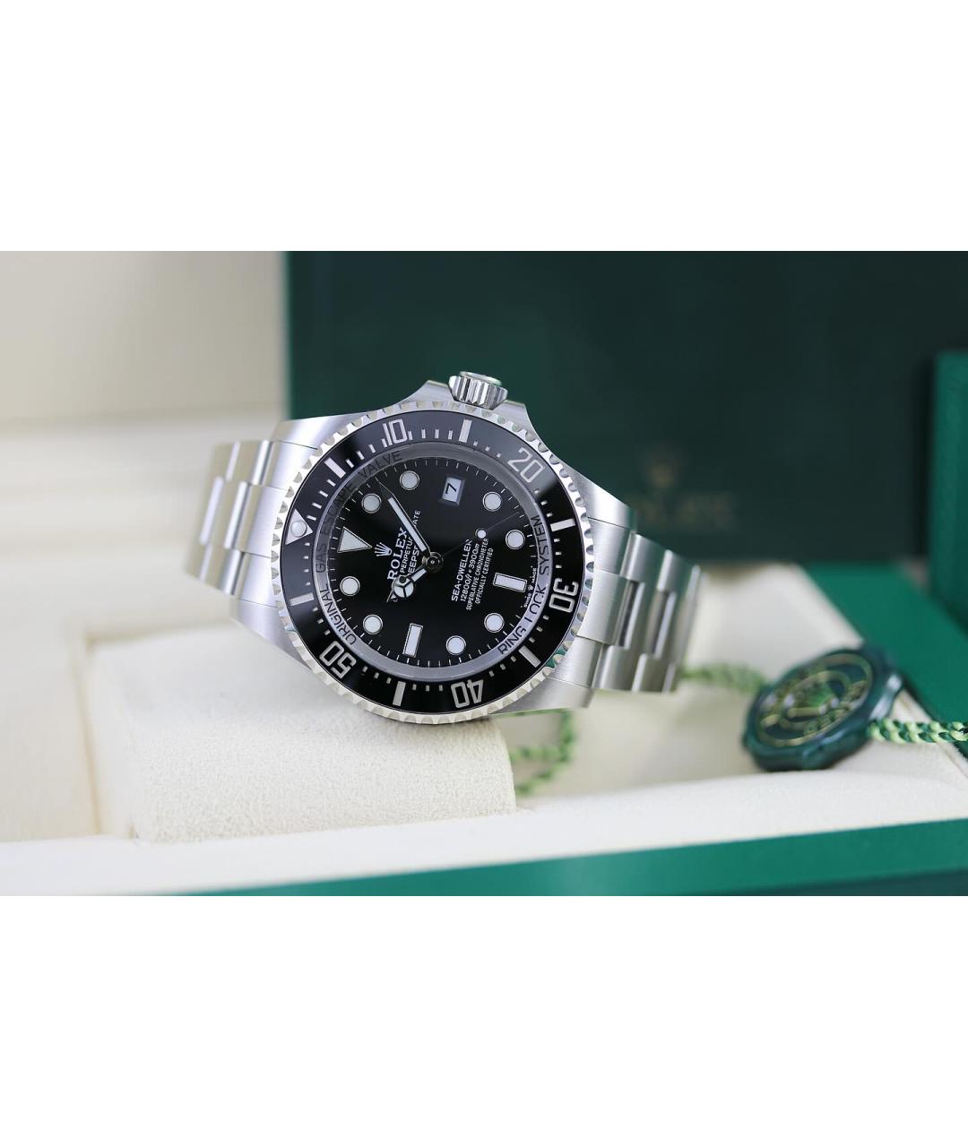 ROLEX Черные часы, фото 2