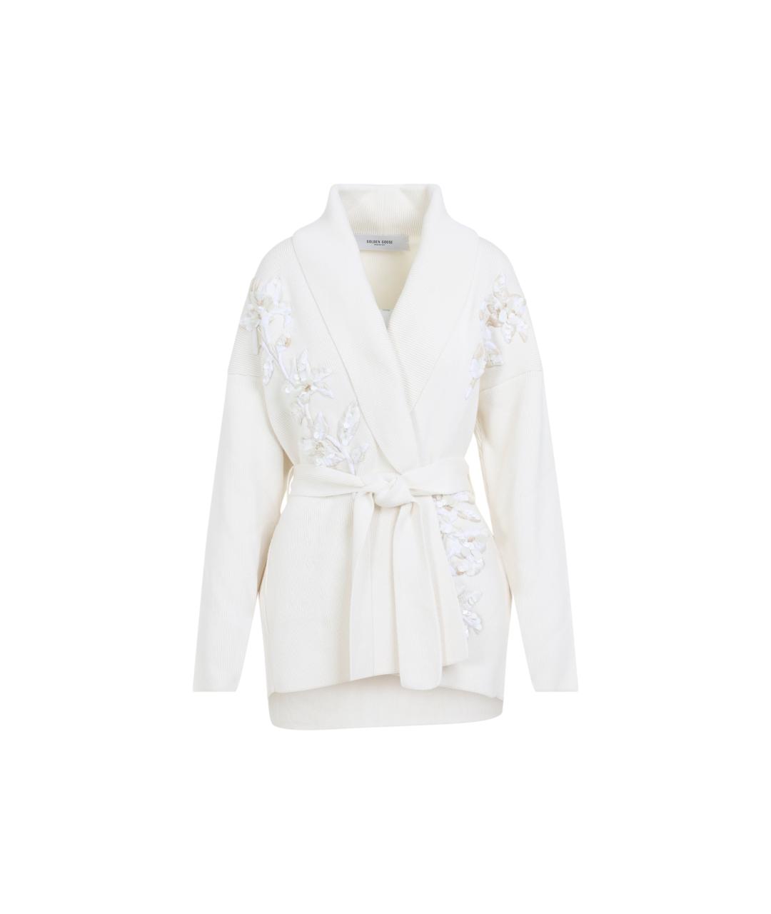 GOLDEN GOOSE DELUXE BRAND Бежевое пальто, фото 1