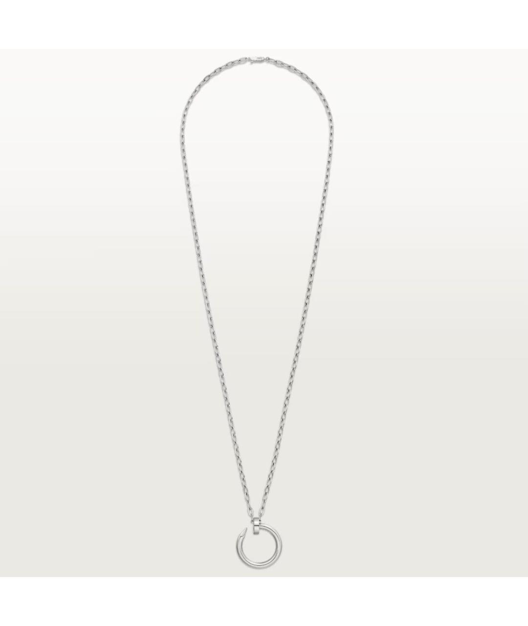 CARTIER Белая подвеска из белого золота, фото 9