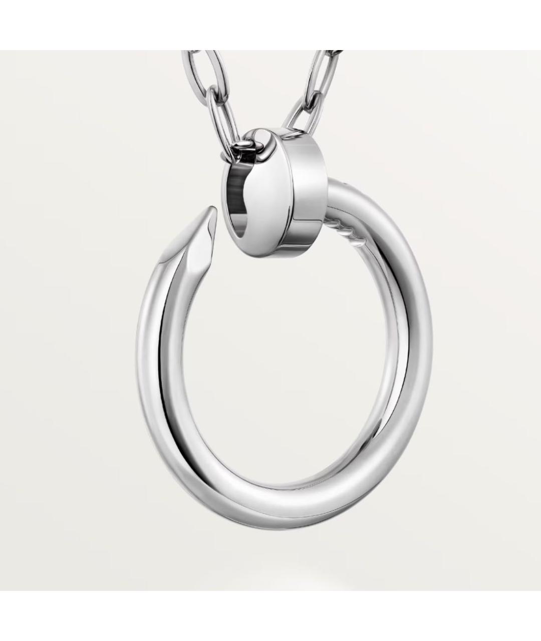 CARTIER Белая подвеска из белого золота, фото 2