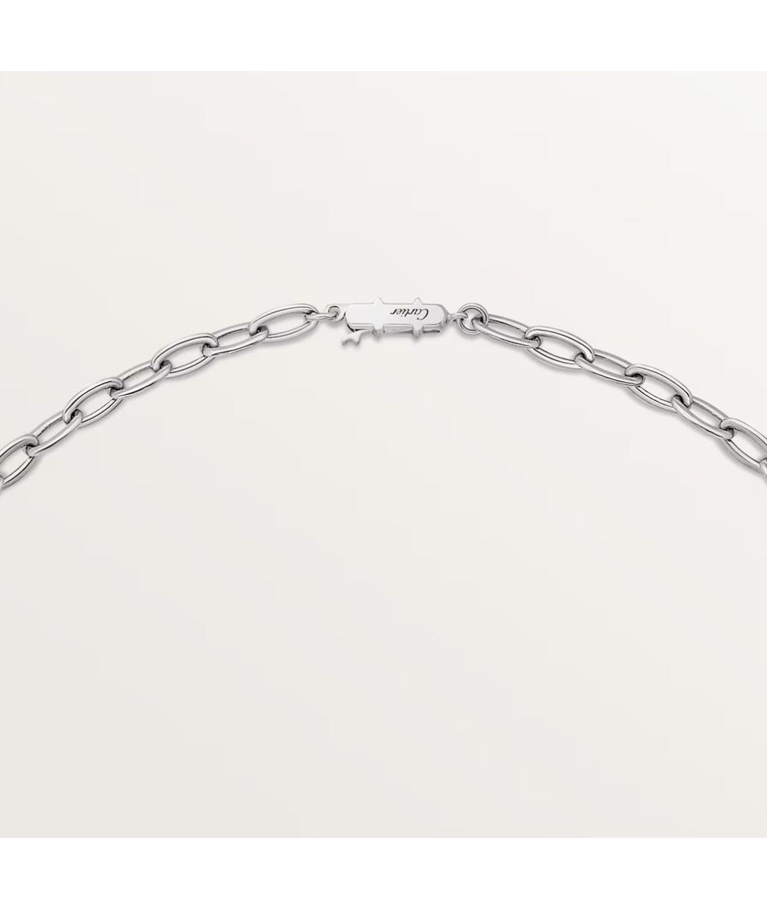 CARTIER Белая подвеска из белого золота, фото 5