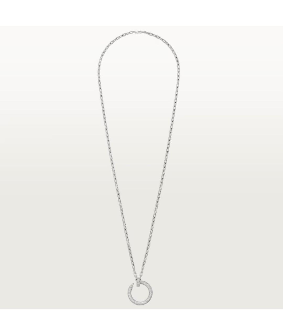 CARTIER Белая подвеска из белого золота, фото 8