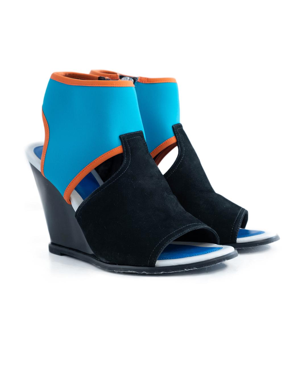KENZO Мульти кожаные босоножки, фото 2