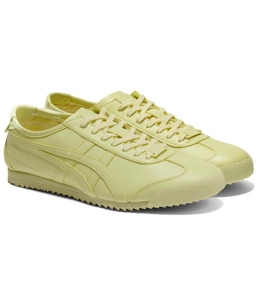 ONITSUKA TIGER Зеленые кожаные кеды, фото 3