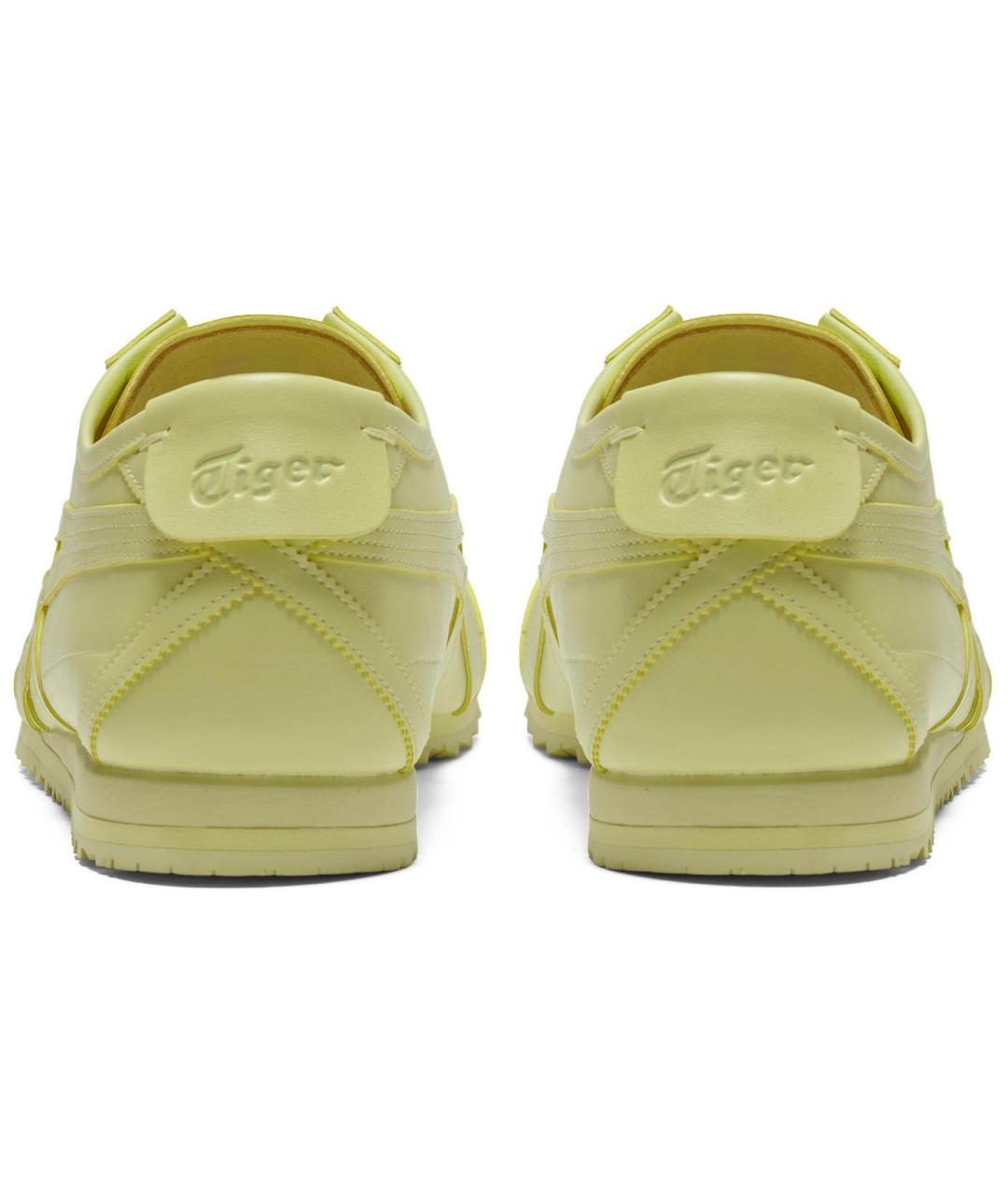 ONITSUKA TIGER Зеленые кожаные кеды, фото 5