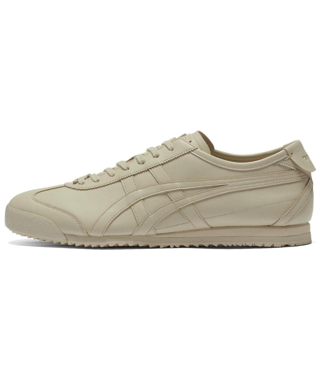 ONITSUKA TIGER Бежевые кожаные кроссовки, фото 2
