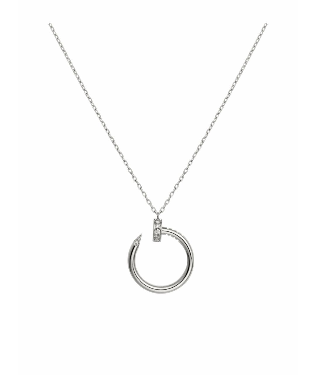 CARTIER Белая подвеска из белого золота, фото 1