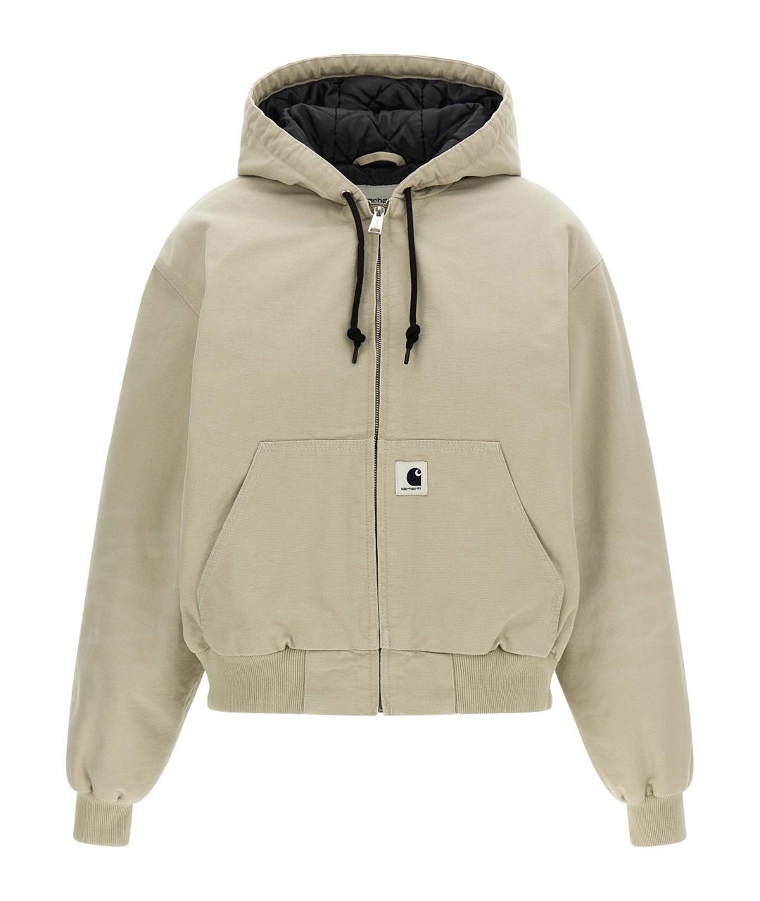 CARHARTT WIP Бежевая хлопковая куртка, фото 1