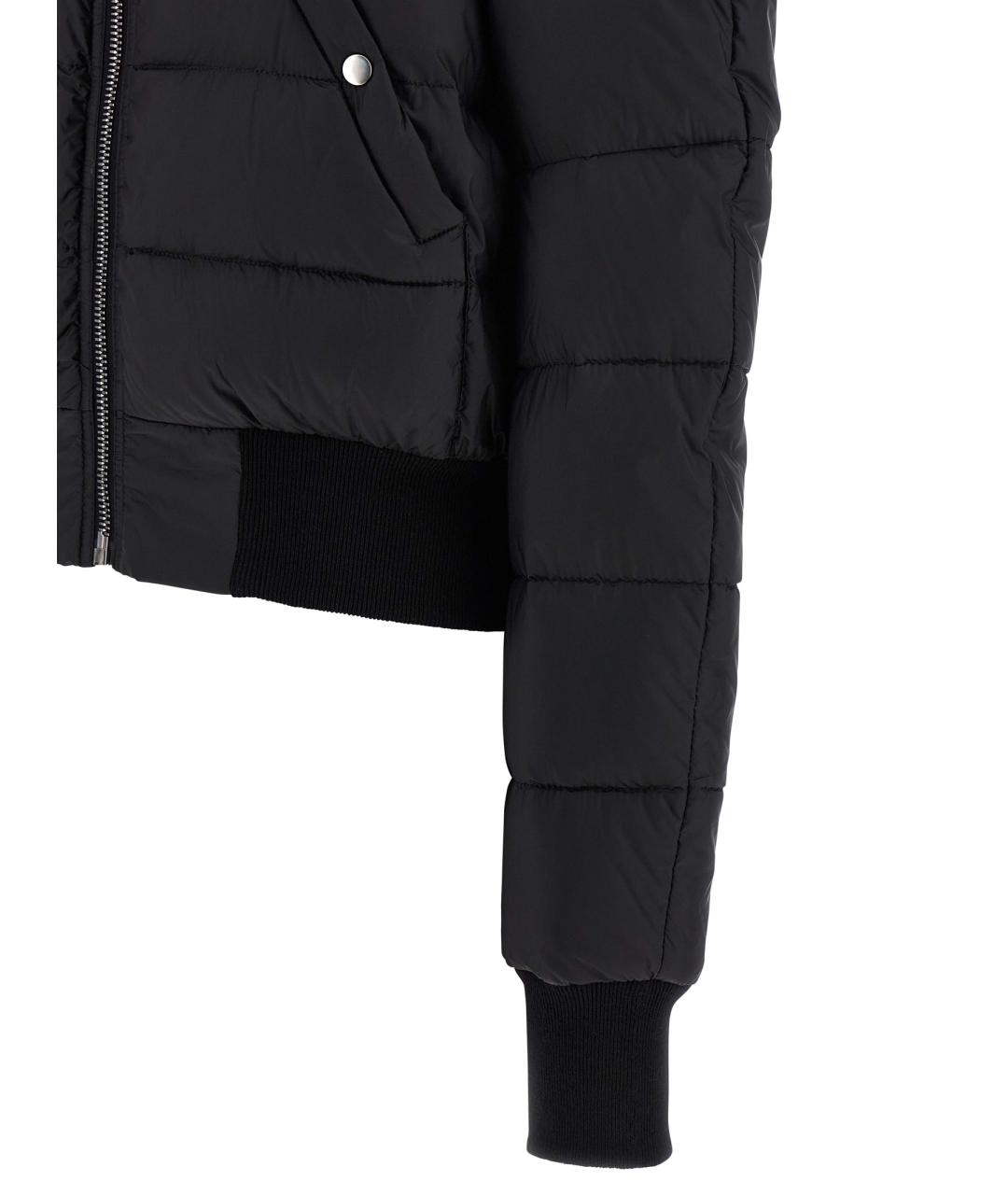 RICK OWENS Черная синтетическая куртка, фото 4