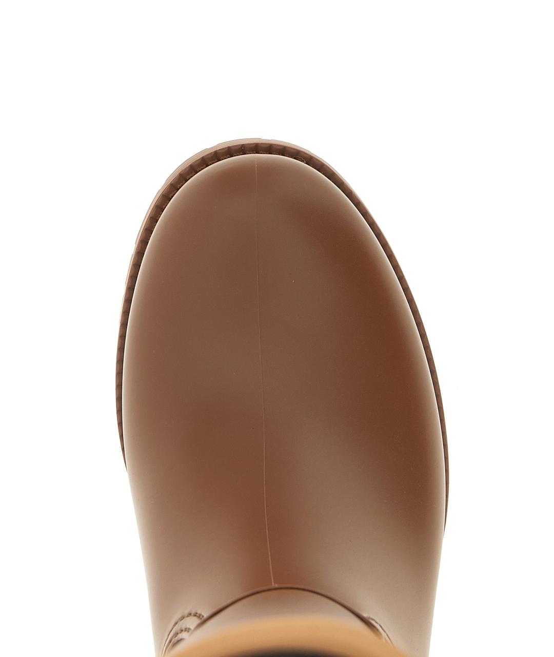MAX MARA Коричневые сапоги, фото 4