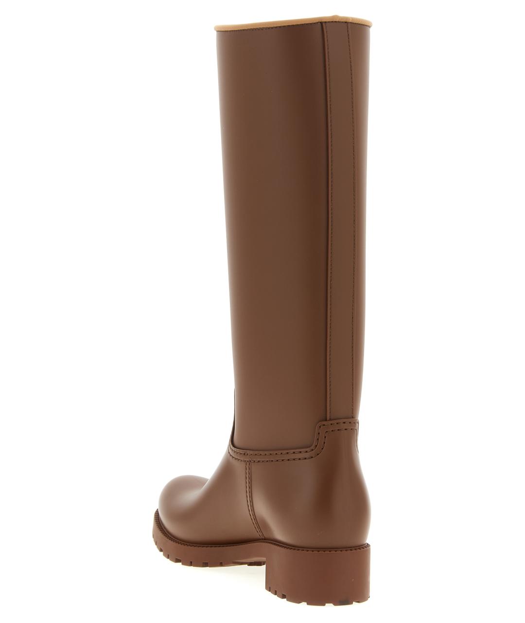 MAX MARA Коричневые сапоги, фото 3