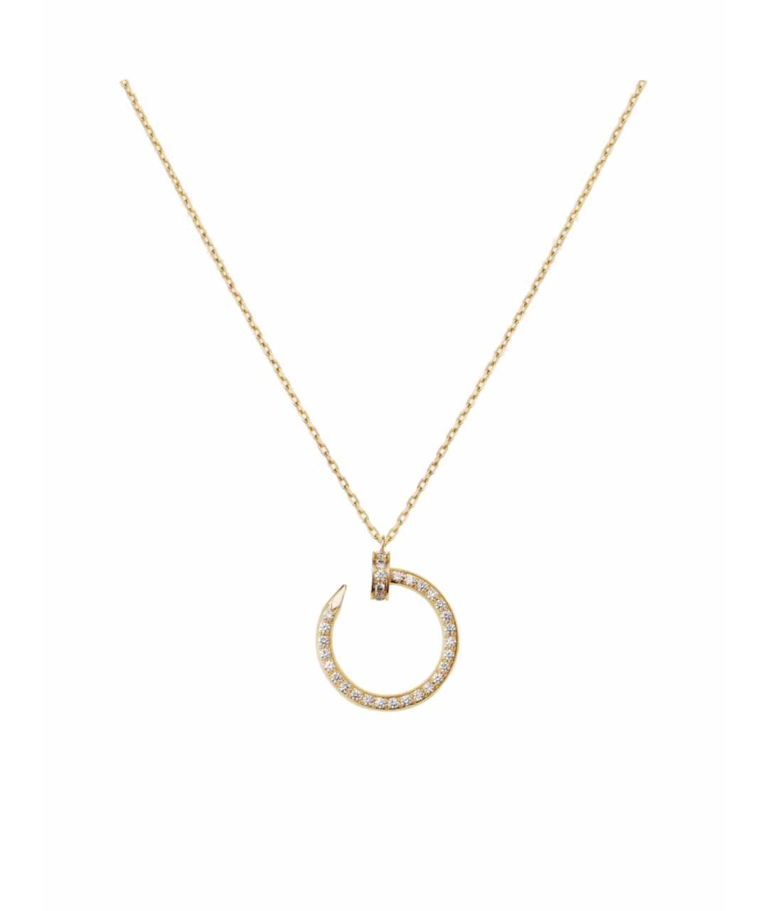 CARTIER Золотая подвеска из желтого золота, фото 1