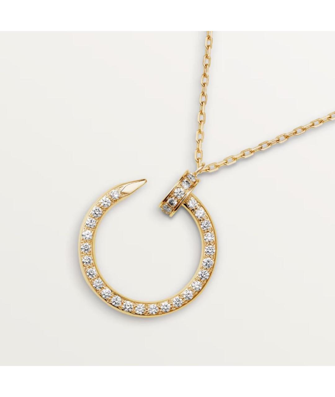 CARTIER Золотая подвеска из желтого золота, фото 4