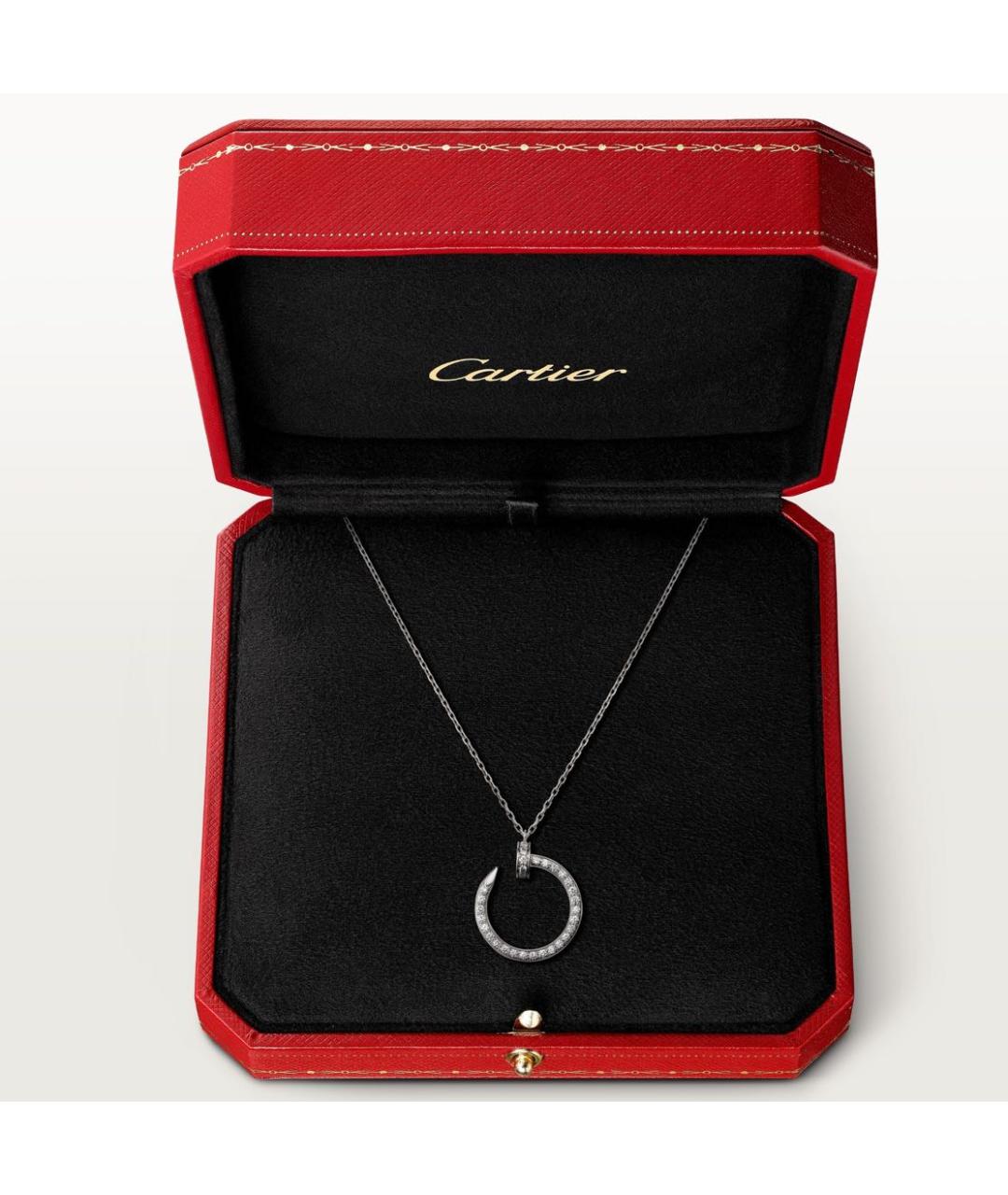 CARTIER Белая подвеска из белого золота, фото 6