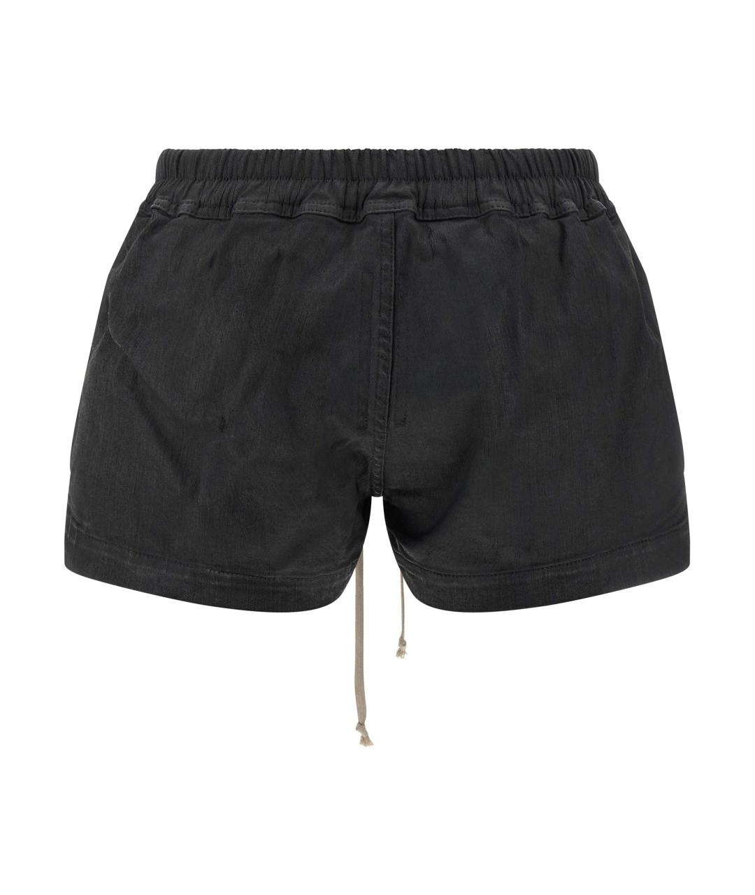 RICK OWENS DRKSHDW Черные шорты, фото 2