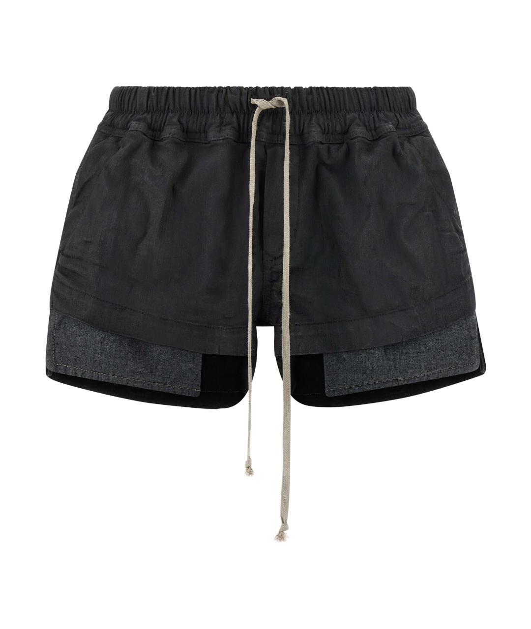 RICK OWENS DRKSHDW Черные шорты, фото 1
