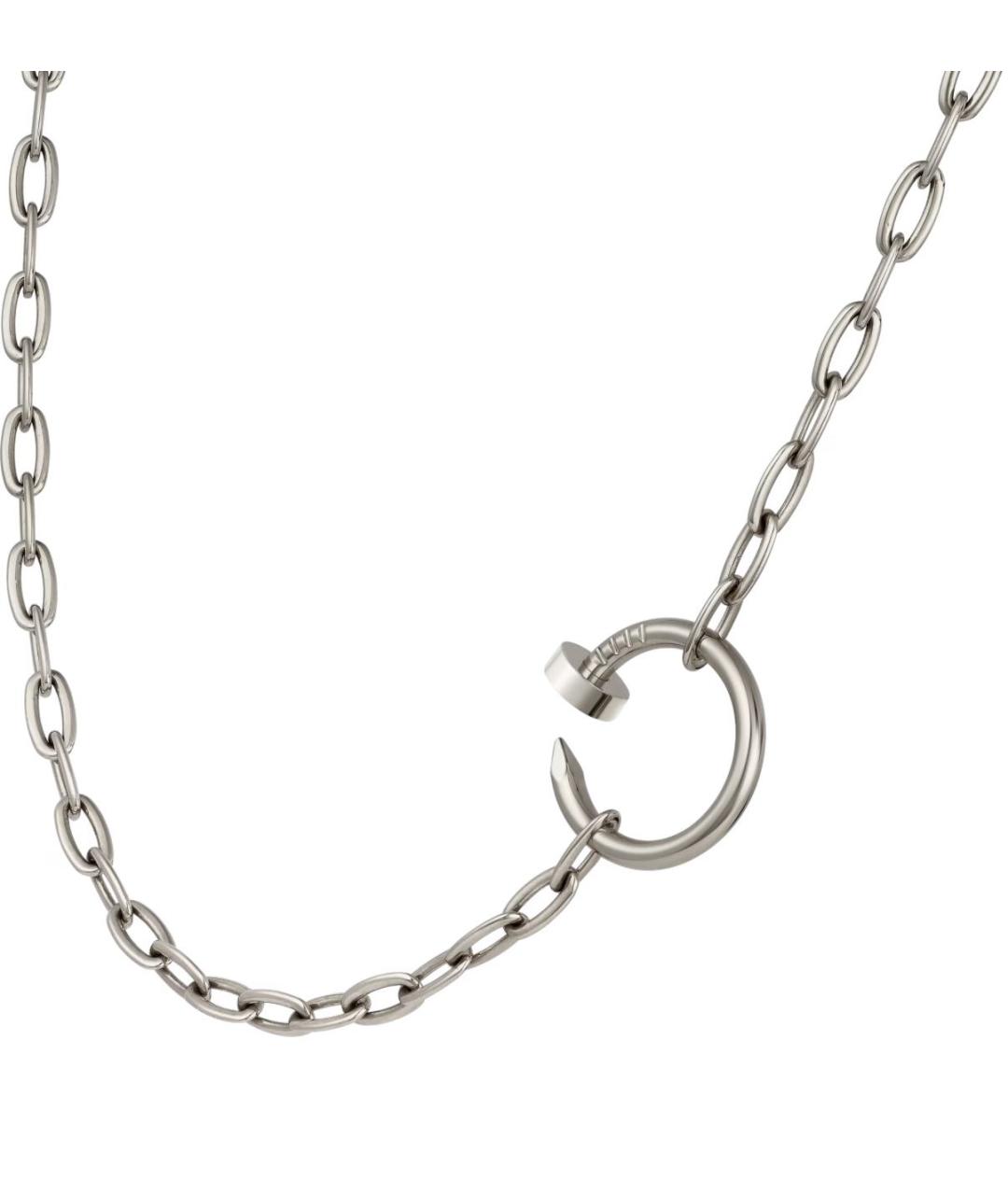 CARTIER Белая подвеска из белого золота, фото 2