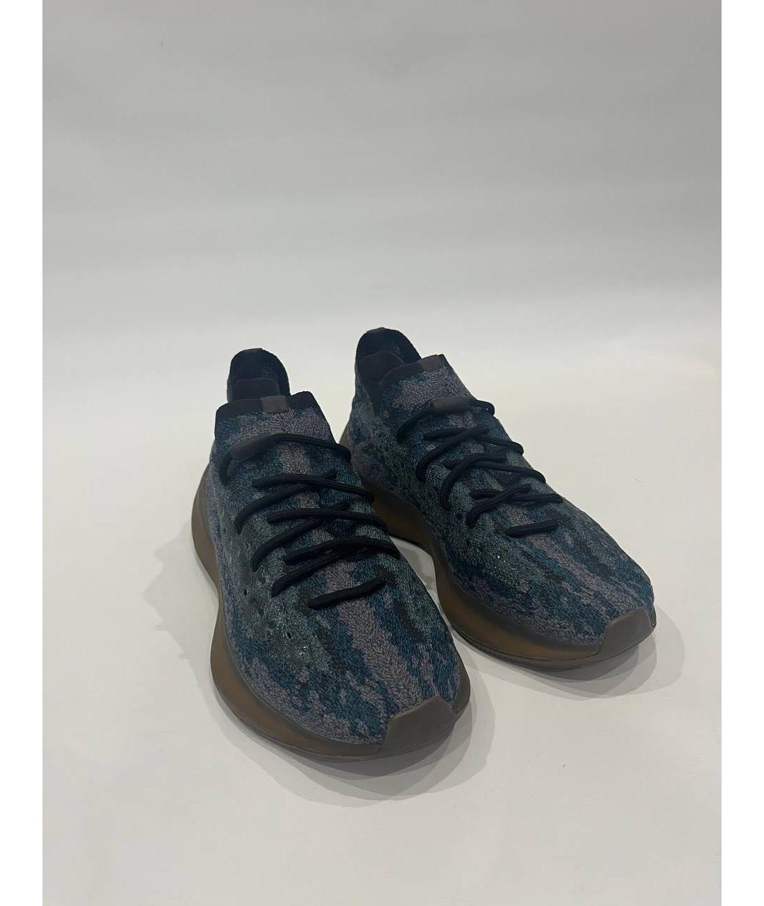 ADIDAS YEEZY Мульти текстильные низкие кроссовки / кеды, фото 4