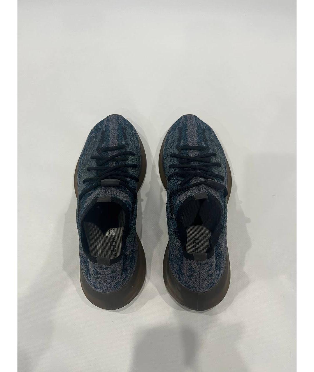 ADIDAS YEEZY Мульти текстильные низкие кроссовки / кеды, фото 2