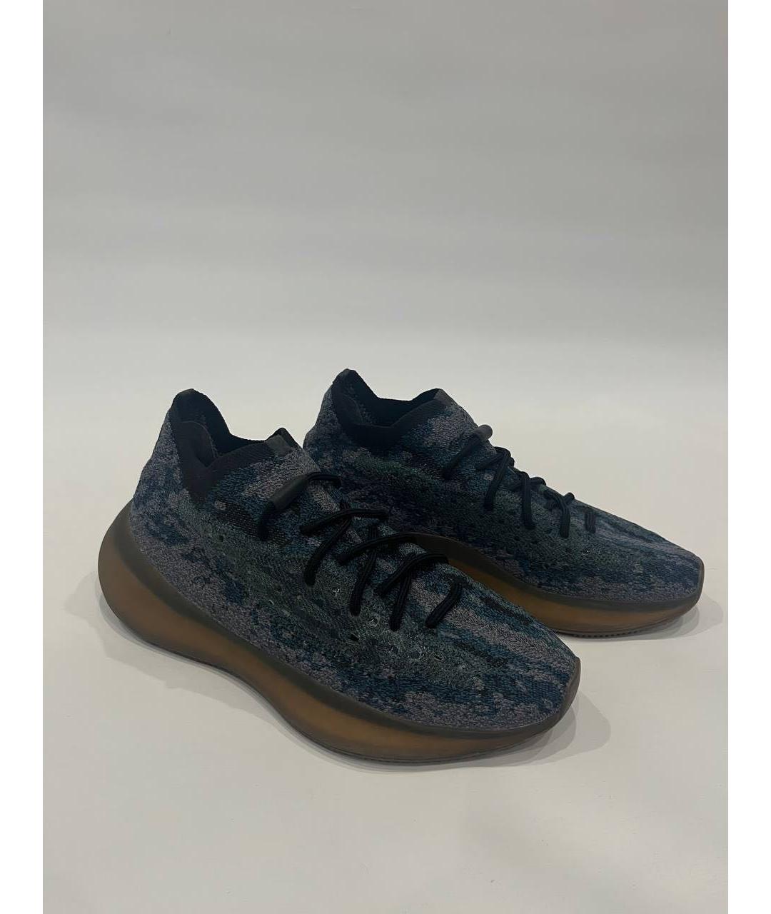 ADIDAS YEEZY Мульти текстильные низкие кроссовки / кеды, фото 5