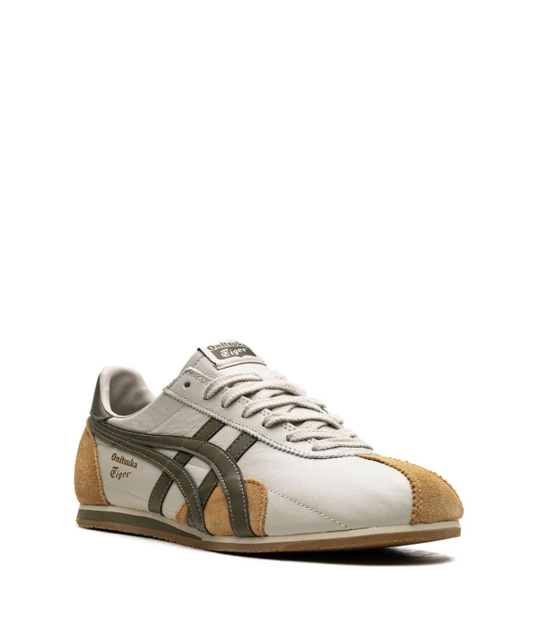 ONITSUKA TIGER Бежевые кожаные кроссовки, фото 3