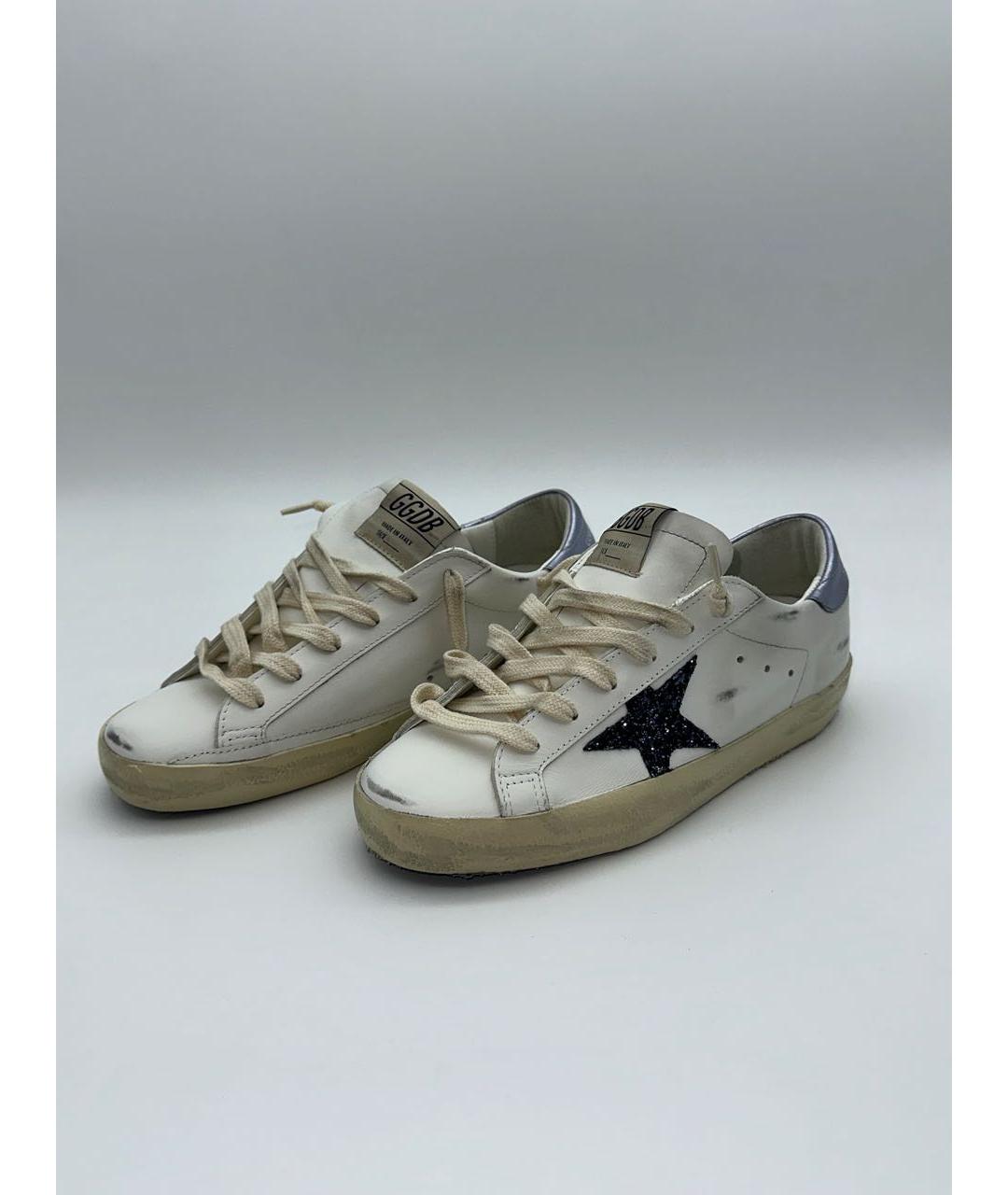 GOLDEN GOOSE DELUXE BRAND Мульти кожаные кеды, фото 3