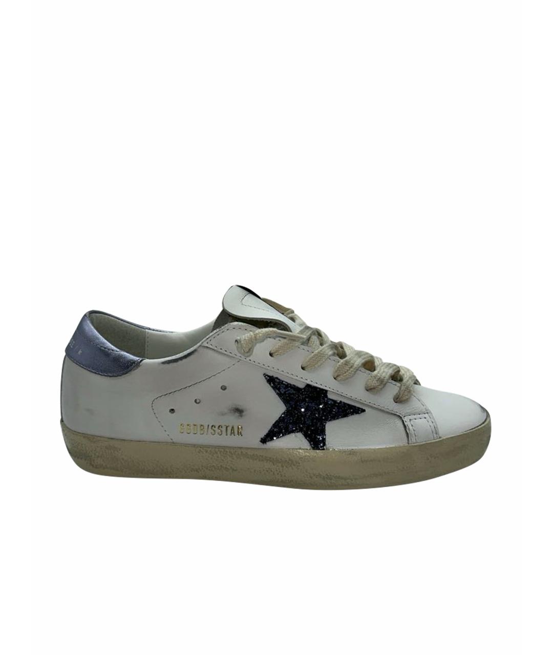 GOLDEN GOOSE DELUXE BRAND Мульти кожаные кеды, фото 1