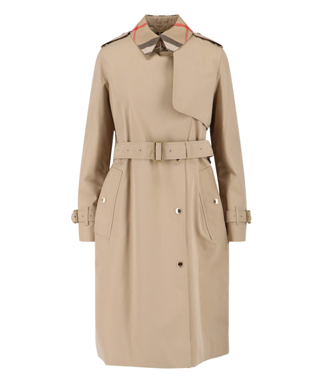 BURBERRY Бежевая хлопковая куртка, фото 1