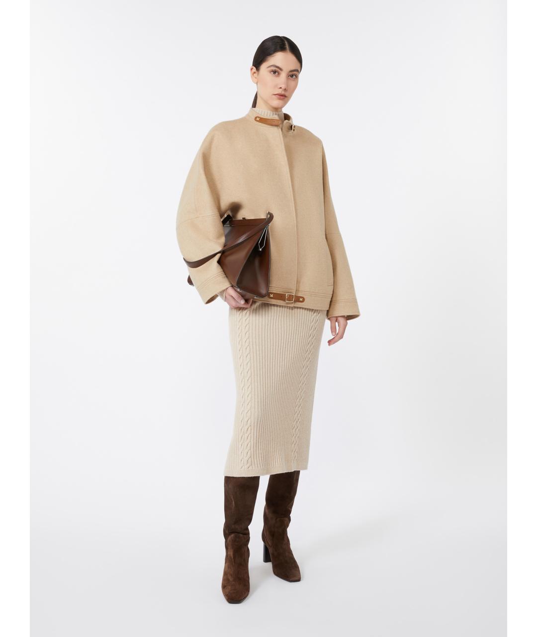 MAX MARA Бежевое платье, фото 2
