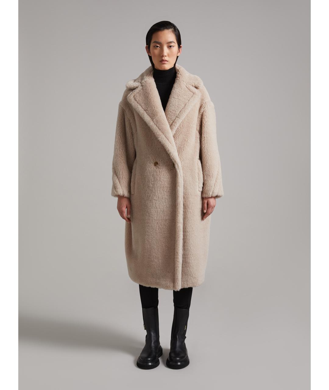 MAX MARA Бежевое пальто, фото 2