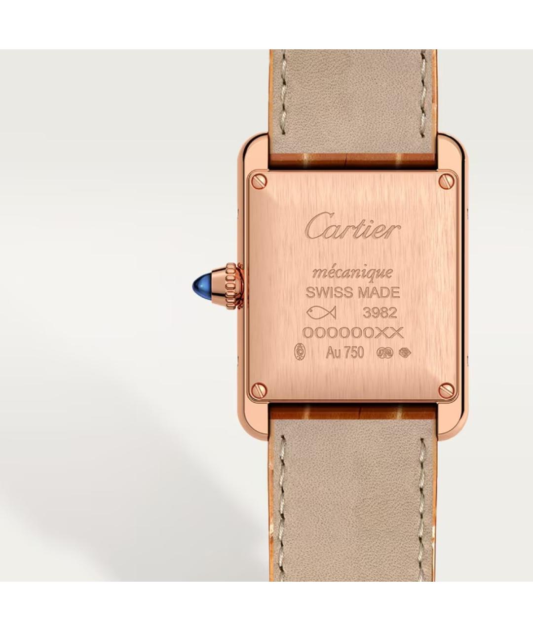 CARTIER Часы из розового золота, фото 3
