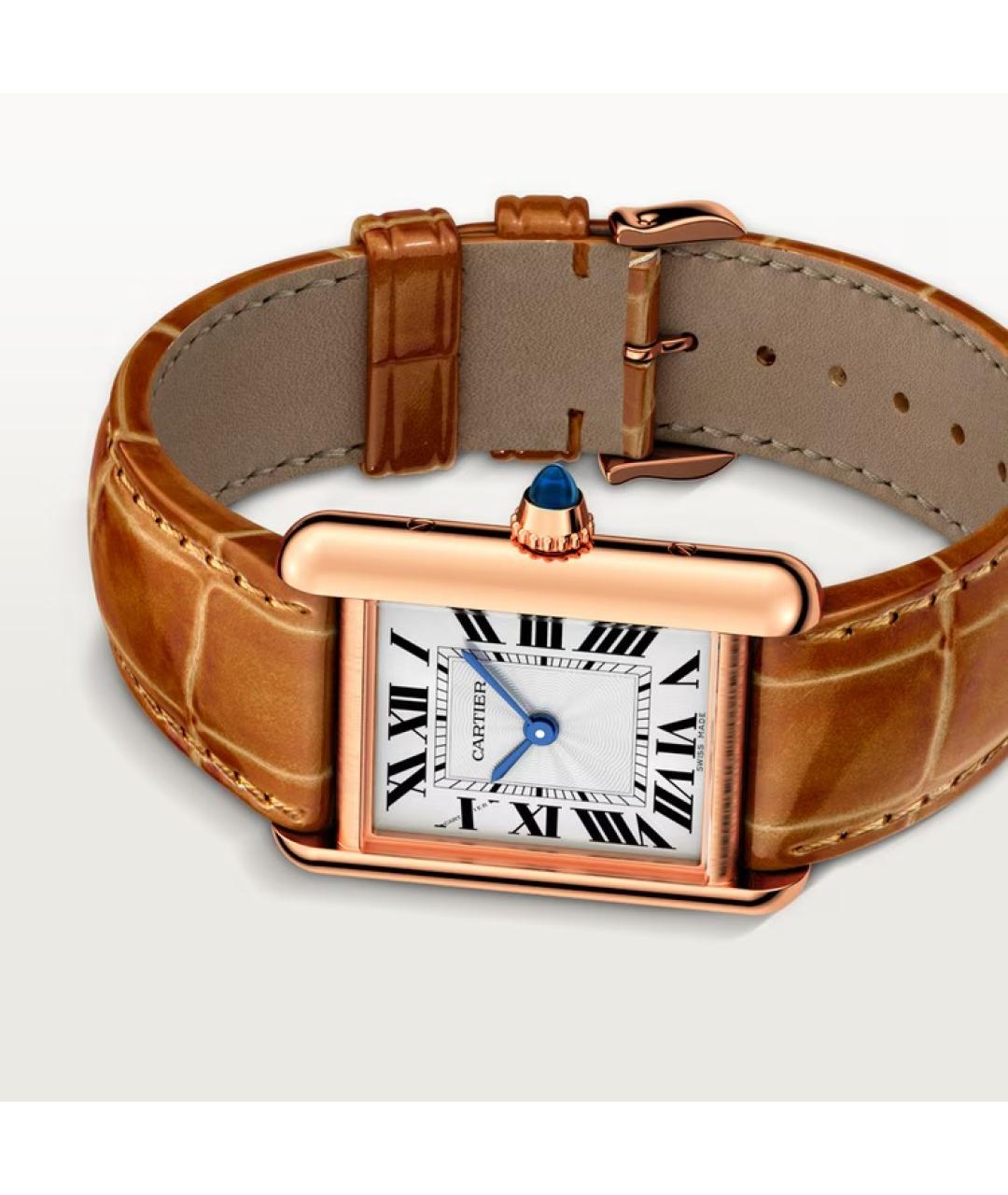 CARTIER Часы из розового золота, фото 7