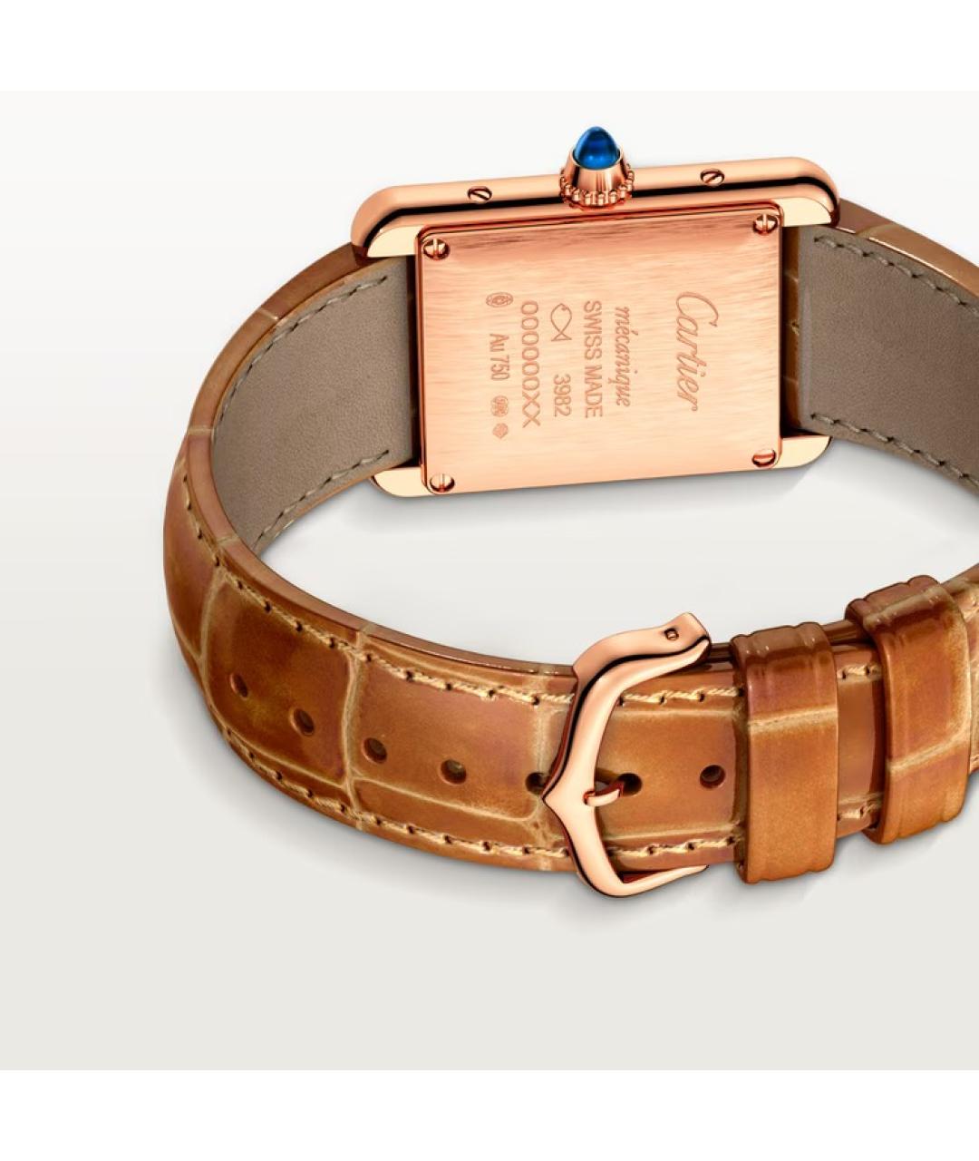 CARTIER Часы из розового золота, фото 4