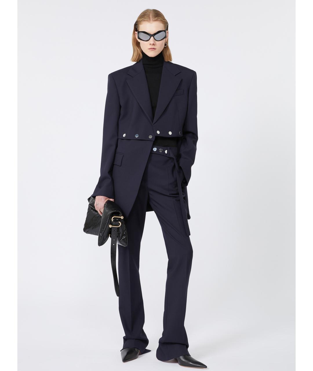 SPORTMAX Черная шерстяная водолазка, фото 2