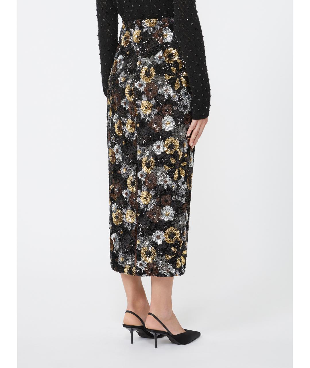 MAX MARA STUDIO Мульти юбка миди, фото 4