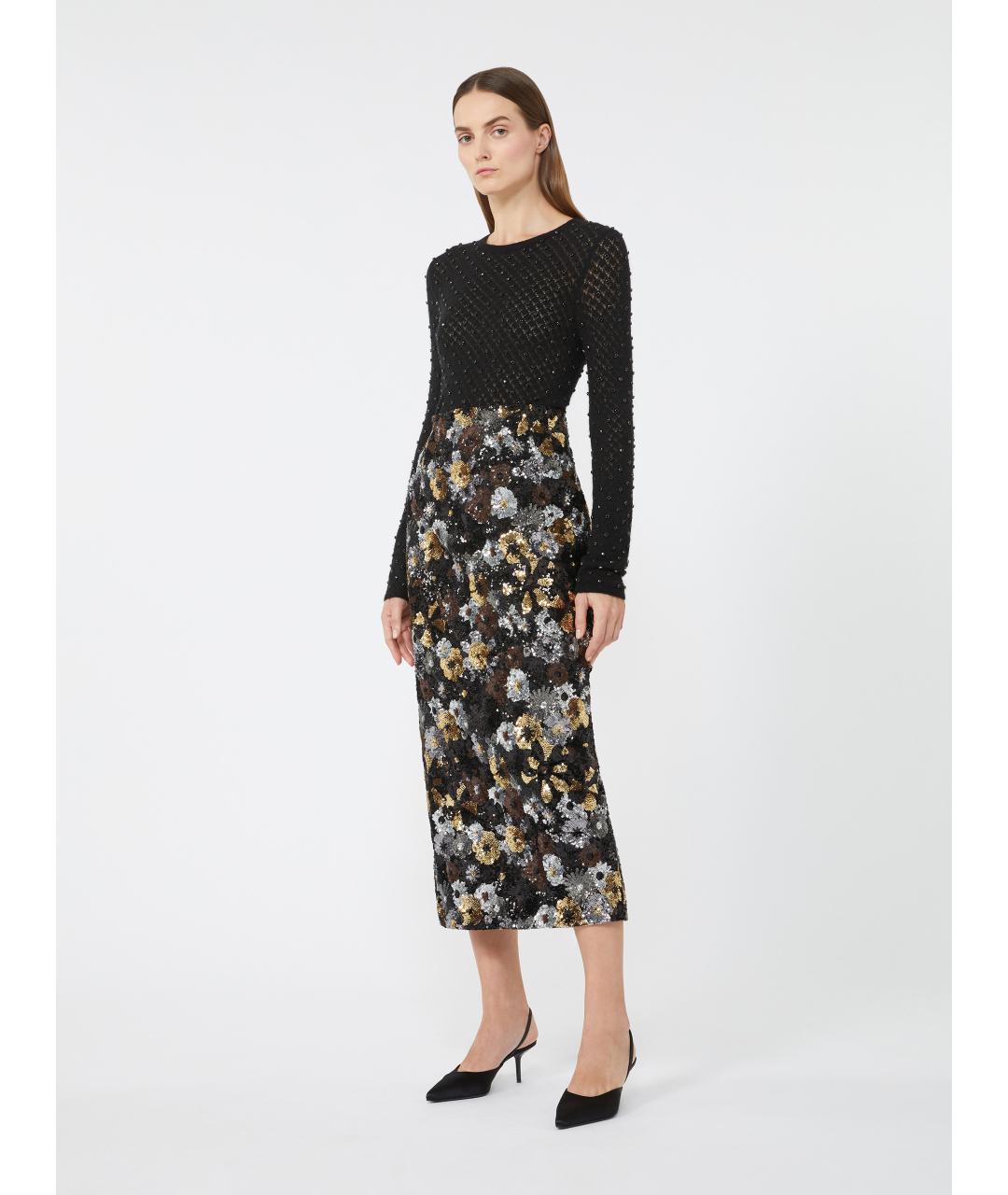 MAX MARA STUDIO Мульти юбка миди, фото 2