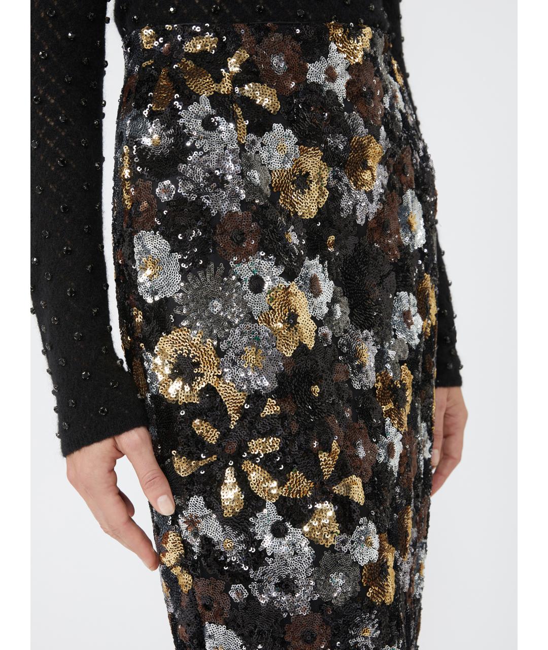 MAX MARA STUDIO Мульти юбка миди, фото 5