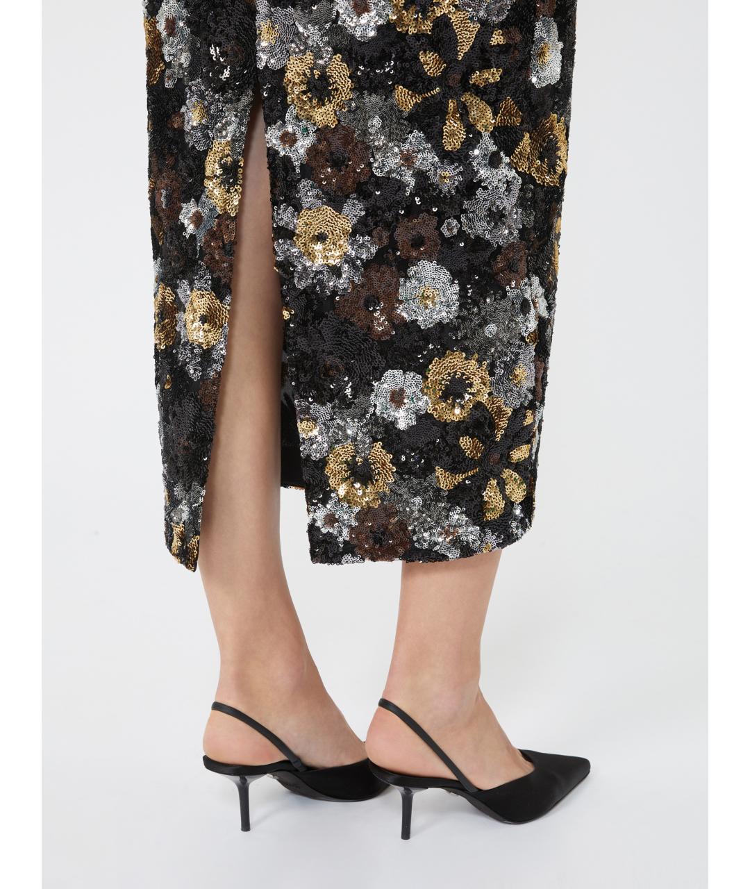 MAX MARA STUDIO Мульти юбка миди, фото 6