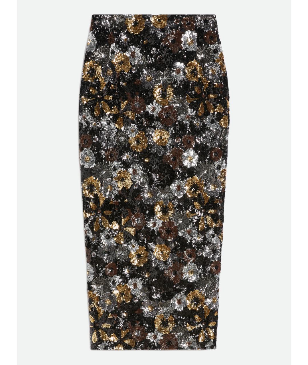 MAX MARA STUDIO Мульти юбка миди, фото 7